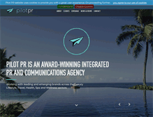Tablet Screenshot of pilot-pr.com